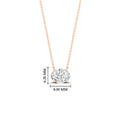 Thumbnail 18 - East West Oval Solitaire Pendant