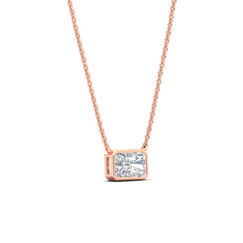 1-ct-east-west-radiant-cut-bezel-diamond-pendant-in-rose-gold-fdpd11763raangle3-1.00ct-nl-rg