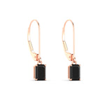 Load image into Gallery viewer, 1-ct-emerald-cut-black-diamond-drop-earrings-in-rose-gold-fdear11236emgblackangle3-1.00ct-nl-rg.jpg?v=1765364316