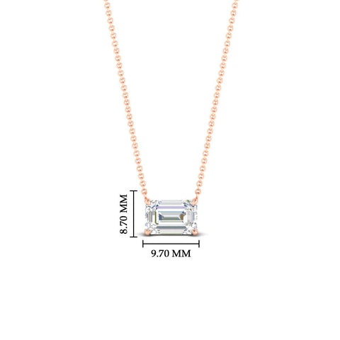 1-ct-emerald-cut-east-west-solitaire-pendant-in-rose-gold-fdpd10700emangle1-1.00ct-nl-rg-hw