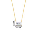 Thumbnail 17 - 1-ct-emerald-cut-east-west-solitaire-pendant-in-rose-gold-fdpd10700emangle1-1.00ct-nl-yg-hw