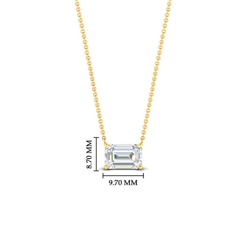 1-ct-emerald-cut-east-west-solitaire-pendant-in-rose-gold-fdpd10700emangle1-1.00ct-nl-yg-hw