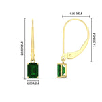 Load image into Gallery viewer, 1-ct-emerald-cut-emerald-drop-earrings-in-yellow-gold-fdear11236emgemgrangle4-1.00ct-nl-yg-hw.jpg?v=1765364316