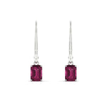 Load image into Gallery viewer, 1-ct-emerald-cut-pink-sapphire-drop-earrings-in-white-gold-fdear11236emgsadrpiangle2-1.00ct-nl-wg.jpg?v=1765364315