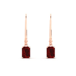 Load image into Gallery viewer, 1-ct-emerald-cut-ruby-drop-earrings-in-rose-gold-fdear11236emgrudrangle2-1.00ct-nl-rg.jpg?v=1765364316