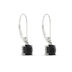 Load image into Gallery viewer, 1-ct-leverback-cushion-cut-black-diamond-drop-earrings-in-white-gold-fdear11236cugblackangle3-1.00ct-nl-wg.jpg?v=1765359796