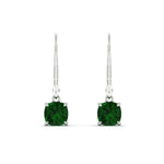 Load image into Gallery viewer, 1-ct-leverback-cushion-cut-emerald-drop-earrings-in-white-gold-fdear11236cugemgrangle2-1.00ct-nl-wg.jpg?v=1765359796