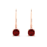Load image into Gallery viewer, 1-ct-leverback-cushion-cut-ruby-drop-earrings-in-rose-gold-fdear11236cugrudrangle2-1.00ct-nl-rg.jpg?v=1765359796