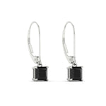 Load image into Gallery viewer, 1-ct-princess-cut-black-diamond-leverback-dangle-earrings-in-white-gold-fdear11236prgblackangle3-1.00ct-nl-wg.jpg?v=1765510587