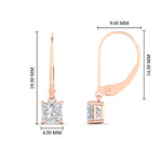 Load image into Gallery viewer, 1-ct-princess-cut-diamond-leverback-dangle-earrings-in-rose-gold-fdear11236prangle4-1.00ct-nl-rg-hw.jpg?v=1765510586