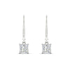 Load image into Gallery viewer, 1-ct-princess-cut-diamond-leverback-dangle-earrings-in-white-gold-fdear11236prangle2-1.00ct-nl-wg.jpg?v=1765510586