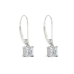 Load image into Gallery viewer, 1-ct-princess-cut-diamond-leverback-dangle-earrings-in-white-gold-fdear11236prangle3-1.00ct-nl-wg.jpg?v=1765510586