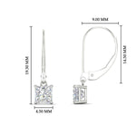 Load image into Gallery viewer, 1-ct-princess-cut-diamond-leverback-dangle-earrings-in-white-gold-fdear11236prangle4-1.00ct-nl-wg-hw.jpg?v=1765510586