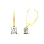 Load image into Gallery viewer, 1-ct-princess-cut-diamond-leverback-dangle-earrings-in-yellow-gold-fdear11236prangle4-1.00ct-nl-yg.jpg?v=1765510586