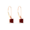 Load image into Gallery viewer, 1-ct-princess-cut-ruby-leverback-dangle-earrings-in-rose-gold-fdear11236prgrudrangle3-1.00ct-nl-rg.jpg?v=1765510587