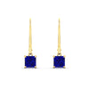 Load image into Gallery viewer, 1-ct-princess-cut-sapphire-leverback-dangle-earrings-in-yellow-gold-fdear11236prgsablangle2-1.00ct-nl-yg.jpg?v=1765510586