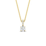 Load image into Gallery viewer, 1-ct-round-cut-pave-bail-pendant-diamond-in-yellow-gold-fdpd11636roangle1-6.50mm-nl-yg.jpg?v=1769773614