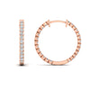 Load image into Gallery viewer, 1-ct-u-prong-diamond-hoop-earring-in-rose-gold-fdear10803angle2-1.00ct-nl-rg