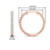 Load image into Gallery viewer, 1-ct-u-prong-diamond-hoop-earring-in-rose-gold-fdear10803angle2-1.00ct-nl-rg