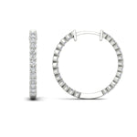 Load image into Gallery viewer, 1-ct-u-prong-diamond-hoop-earring-in-white-gold-fdear10803angle2-1.00ct-nl-wg_90ff993c-2a18-404e-a17a-4f07f3a3d3cf?v=1755847763
