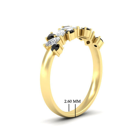 1-ct-vintage-black-diamond-wedding-bands-for-women-in-yellow-gold-fdw2308gblackangle2-1.00ct-nl-yg-hw