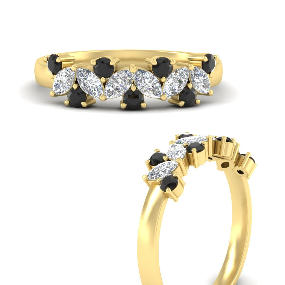 1-ct-vintage-black-diamond-wedding-bands-for-women-in-yellow-gold-fdw2308gblackangle3-1.00ct-nl-yg