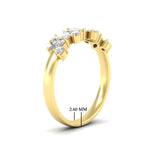 Load image into Gallery viewer, 1-ct-vintage-diamond-wedding-bands-for-women-in-yellow-gold-fdw2308angle2-1.00ct-nl-yg-hw
