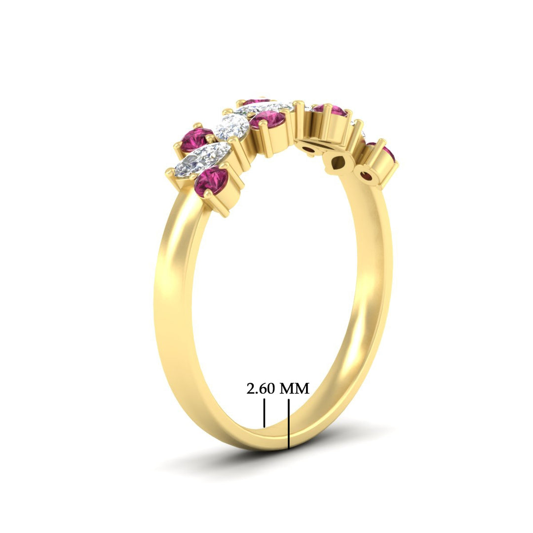 1-ct-vintage-pink-sapphire-wedding-bands-for-women-in-yellow-gold-fdw2308gsadrpiangle2-1.00ct-nl-yg-hw