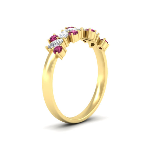 1-ct-vintage-pink-sapphire-wedding-bands-for-women-in-yellow-gold-fdw2308gsadrpiangle2-1.00ct-nl-yg