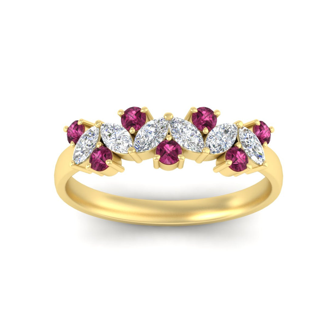 1-ct-vintage-pink-sapphire-wedding-bands-for-women-in-yellow-gold-fdw2308gsadrpiangle5-1.00ct-nl-yg