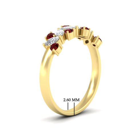 1-ct-vintage-ruby-wedding-bands-for-women-in-yellow-gold-fdw2308grudrangle2-1.00ct-nl-yg-hw