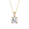 Load image into Gallery viewer, 1-ct-asschre-cut-diamond-filigree-pendant-in-FDPD86802AS1.0CTANGLE2-NL-YG