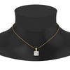 Load image into Gallery viewer, 1-ct-asschre-cut-diamond-filigree-pendant-in-FDPD86802AS1.0CTANGLE2-NL-YG