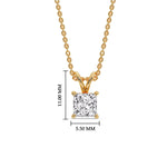 Load image into Gallery viewer, 1-ct.-diamond-princess-cut-solitaire-necklace-in-yellow-gold-FDPD8469ANGLE1-PR-1.00-YG-HW.jpg?v=1758712604
