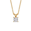 Load image into Gallery viewer, 1-ct.-diamond-princess-cut-solitaire-necklace-in-yellow-gold-FDPD8469ANGLE1-PR-1.00-YG.jpg?v=1758712604