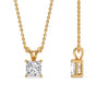 Load image into Gallery viewer, 1-ct.-diamond-princess-cut-solitaire-necklace-in-yellow-gold-FDPD8469ANGLE3-PR-1.00-YG.jpg?v=1758712604