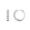 Load image into Gallery viewer, 1-Ct.-Diamond-Small-Hoop-Earring-In-platinum-FDEAR10773-1.00+CT-WG