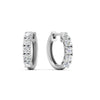Load image into Gallery viewer, 1-Ct.-Diamond-Small-Hoop-Earring-In-White-Gold-FDEAR10773-1.00+CT-WG