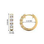 Load image into Gallery viewer, 1-ct.-diamond-small-hoop-earring-in-yellow-gold-FDEAR10773ANGLE1-NL-YG_922a1fc0-6e2a-4a51-8ed7-3ddb76536e88
