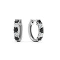 Thumbnail 63 - 1-ct.-diamond-small-hoop-earring-with-black-diamond-in-white-gold-FD-EAR10773GBLACK-NL-WG