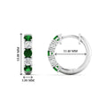 Thumbnail 57 - 1-ct.-diamond-small-hoop-earring-with-emerald-in-white-gold-FDEAR10773GEMGRANGLE1-NL-WG_35e83f47-5615-4164-9f94-c3af362e83d1