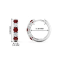 Thumbnail 61 - 1-ct.-diamond-small-hoop-earring-with-ruby-in-white-gold-FDEAR10773GRUDRANGLE1-NL-WG_f9f5106a-4089-4eef-b48d-14b00d1e72d4