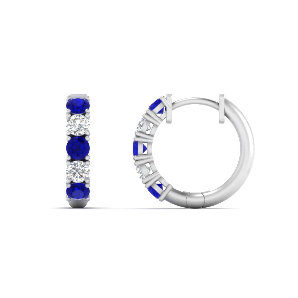 1-ct.-diamond-small-hoop-earring-with-sapphire-in-white-gold-FD-EAR10773GSABL-NL-WG