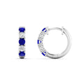 Thumbnail 44 - 1-ct.-diamond-small-hoop-earring-with-sapphire-in-white-gold-FD-EAR10773GSABL-NL-WG