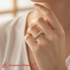Load image into Gallery viewer, 1-ct.-diamond-trellis-5-stone-band-yellow-gold-fdwb10769ro-1.00-ct-model