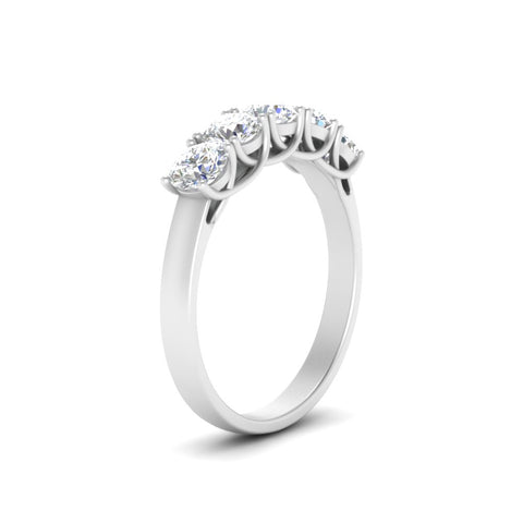 1-ct.-diamond-trellis-5-stone-wedding-band-in-white-gold-FD10769RO-1.00CTANGLE3-NL-WG