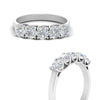 Load image into Gallery viewer, 1-ct.-diamond-trellis-5-stone-wedding-band-in-white-gold-FD10769RO-1.00CTANGLE3-NL-WG