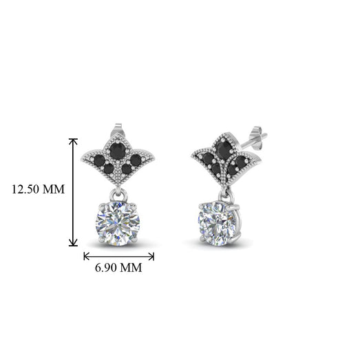 1-ct.-round-art-deco-design-earring-black-diamond-in-14K-white-gold-FDEAR8425-0.50CTGBLACK-NL-WG