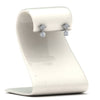 Load image into Gallery viewer, 1-ct.-round-art-deco-design-earring-in-14K-white-gold-FDEAR8425-0.50CT-NL-WG