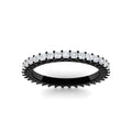 Thumbnail 172 - 1-ctw-diamond-eternity-princess-cut-black-wedding-ring-in-black-gold-FD10247PRBANGLE5-1.00CT-NL-BG